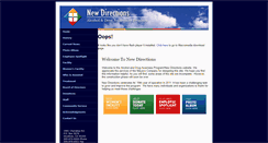 Desktop Screenshot of newdirectionsstockton.org